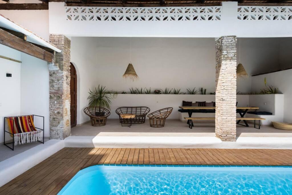 Maison Avec Piscine A Valencia Exteriör bild
